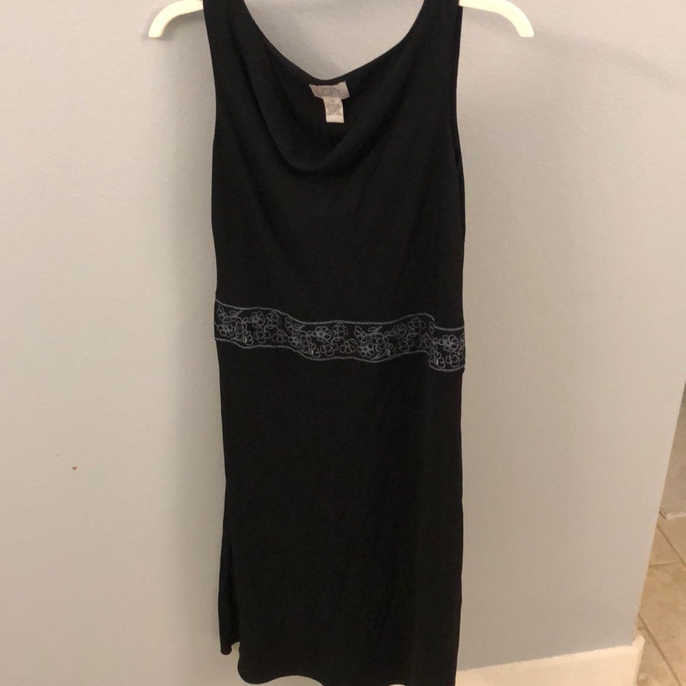 Black LOFT cocktail dress